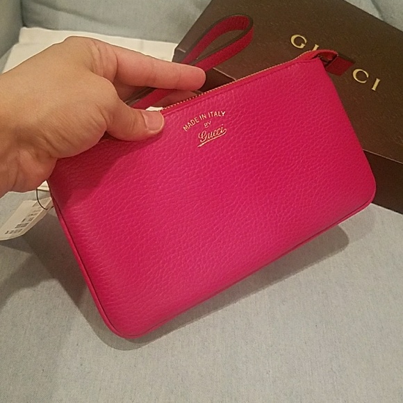 New clutch wristlet AUTHENTIC gucci made in italy - Picture 8 of 8